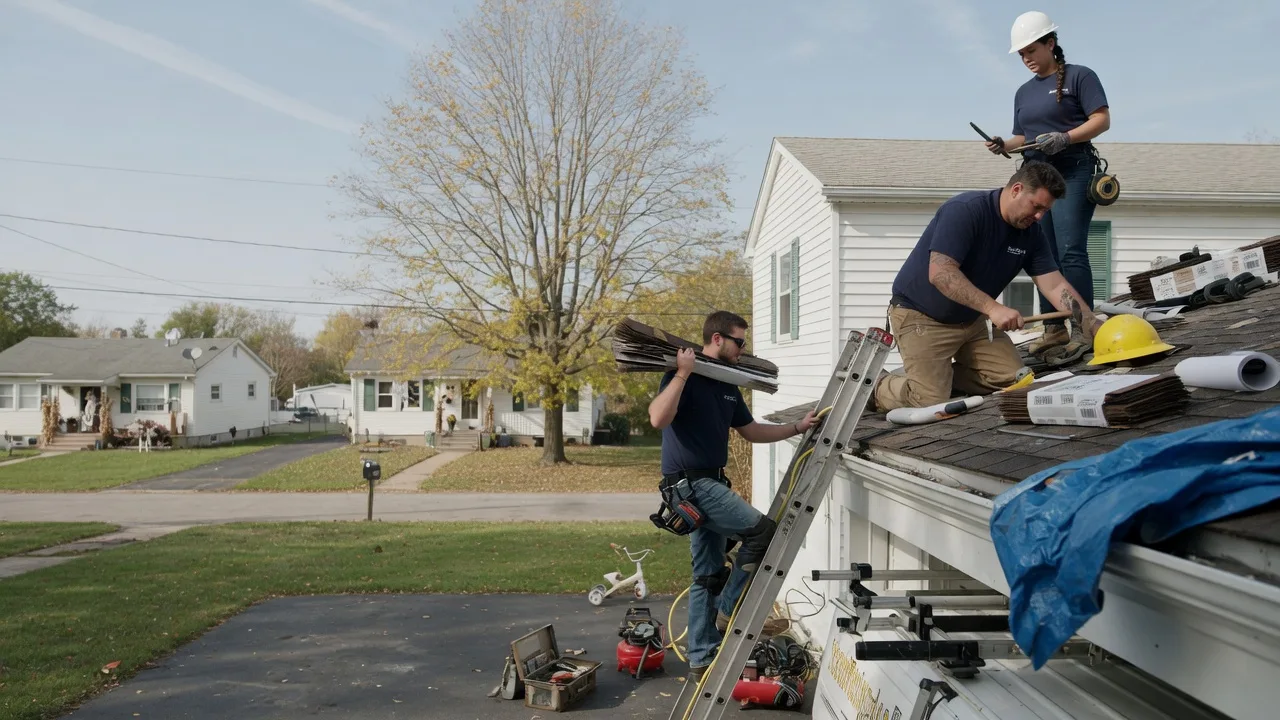 Local Roofing Contractors in Clinton, IN near me